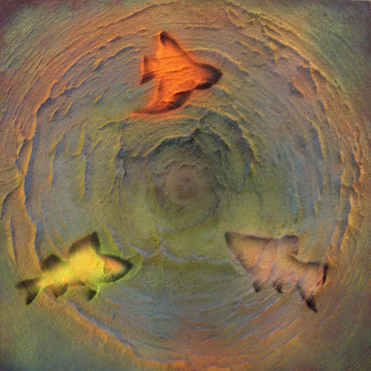 Fishes 2/ Рыбы 2  / 2010  /  Acril on canvas / 100х100см