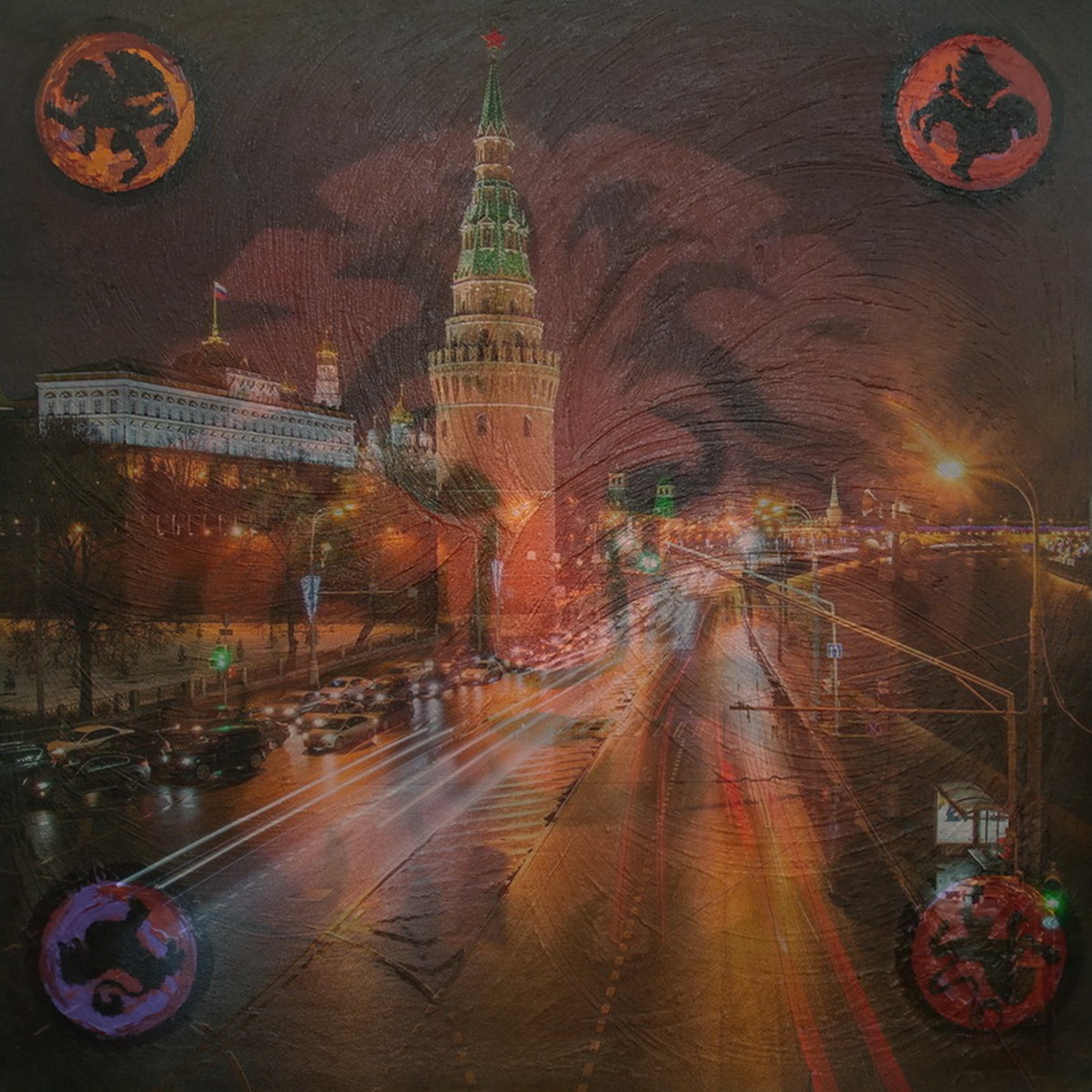 Moscow Dreams 01 art collage 2022